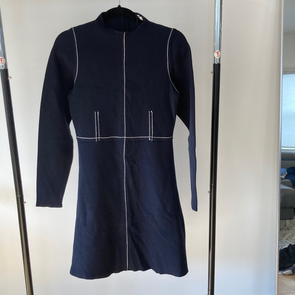 Sandro Paris Navy Blue dress